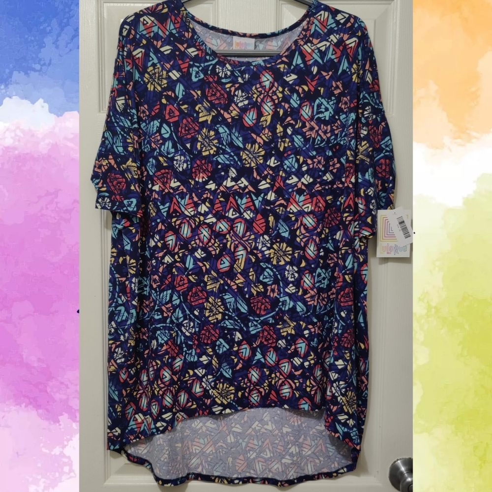 💙LuLaRoe Irma High-Low Long Tunic Top